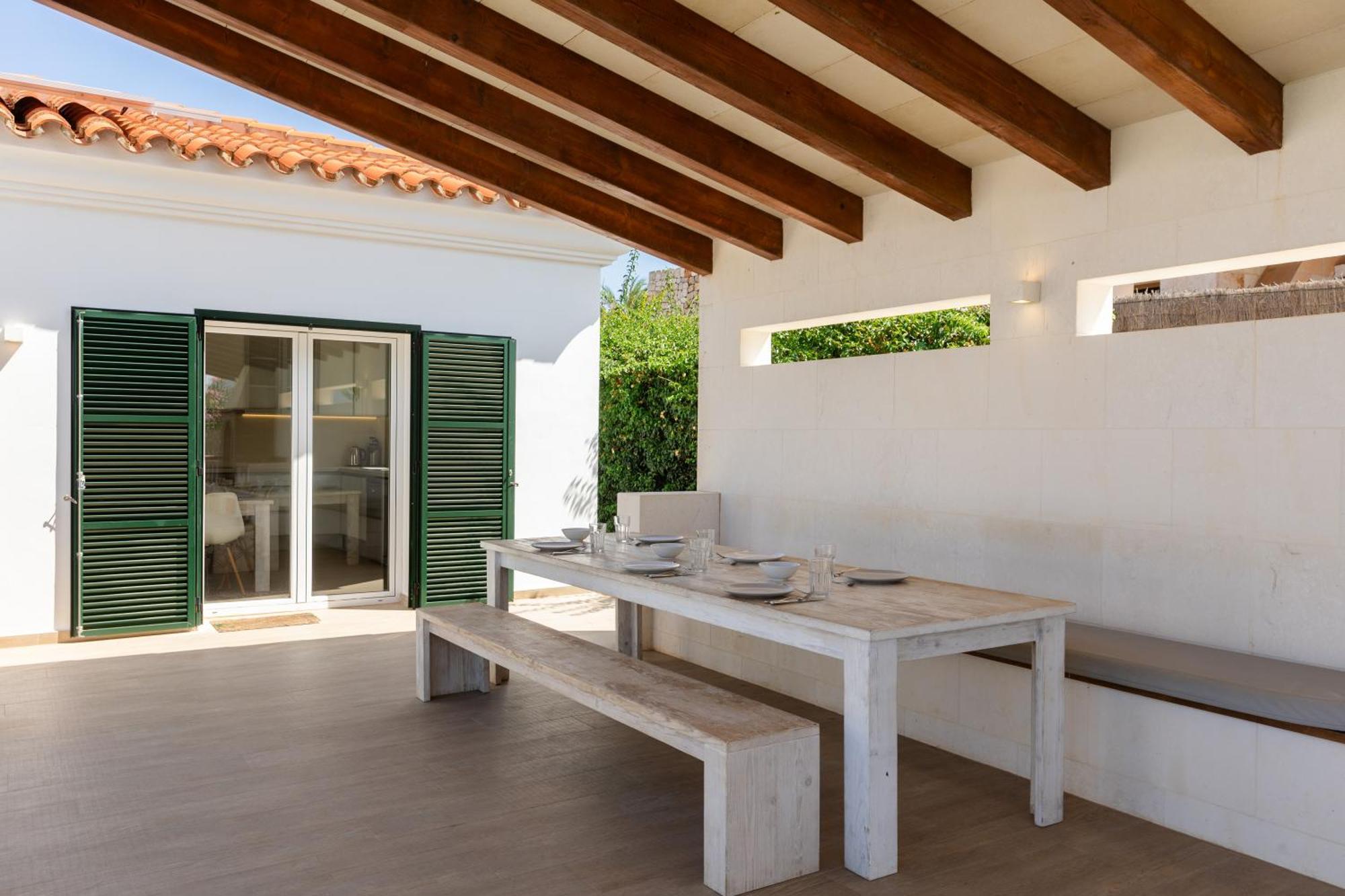 Villa Maravilla With Heatable Pool Rooftopbar With Sea Views And Range Rover Binibeca Eksteriør bilde