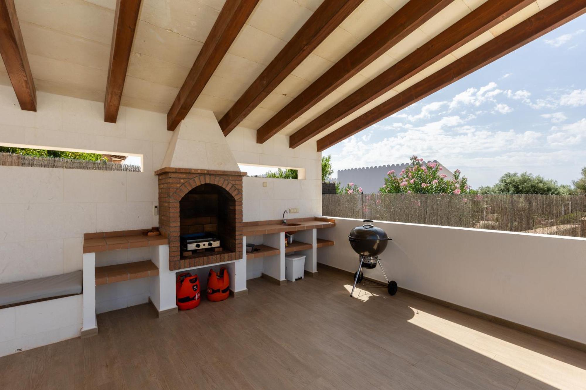 Villa Maravilla With Heatable Pool Rooftopbar With Sea Views And Range Rover Binibeca Eksteriør bilde
